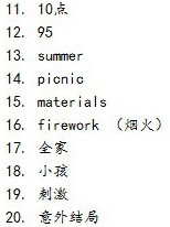 S2=新题 野营话题 2014年4月12日雅思听力真题回忆(新东方版)